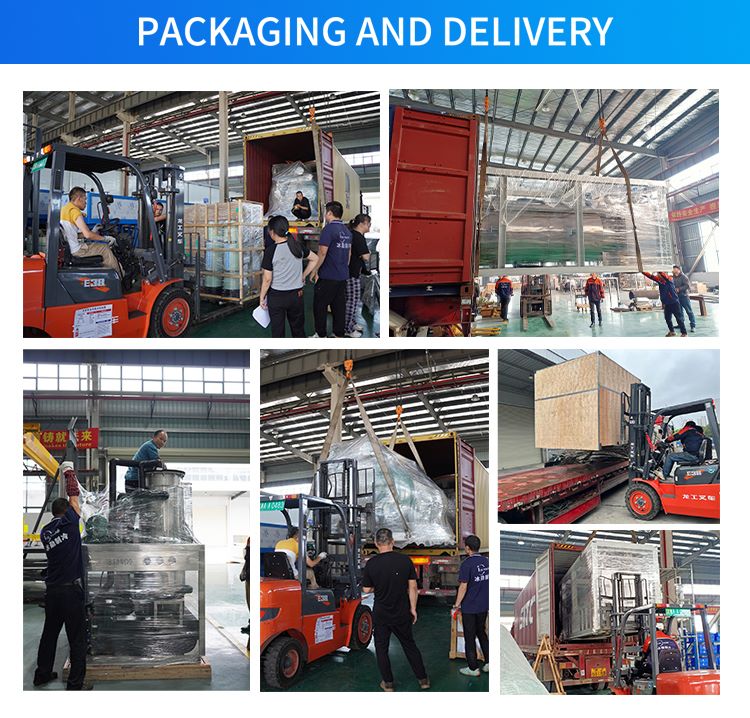 Icemedal ice machine packaging and delivery kaedah pembungkusan mesin ais