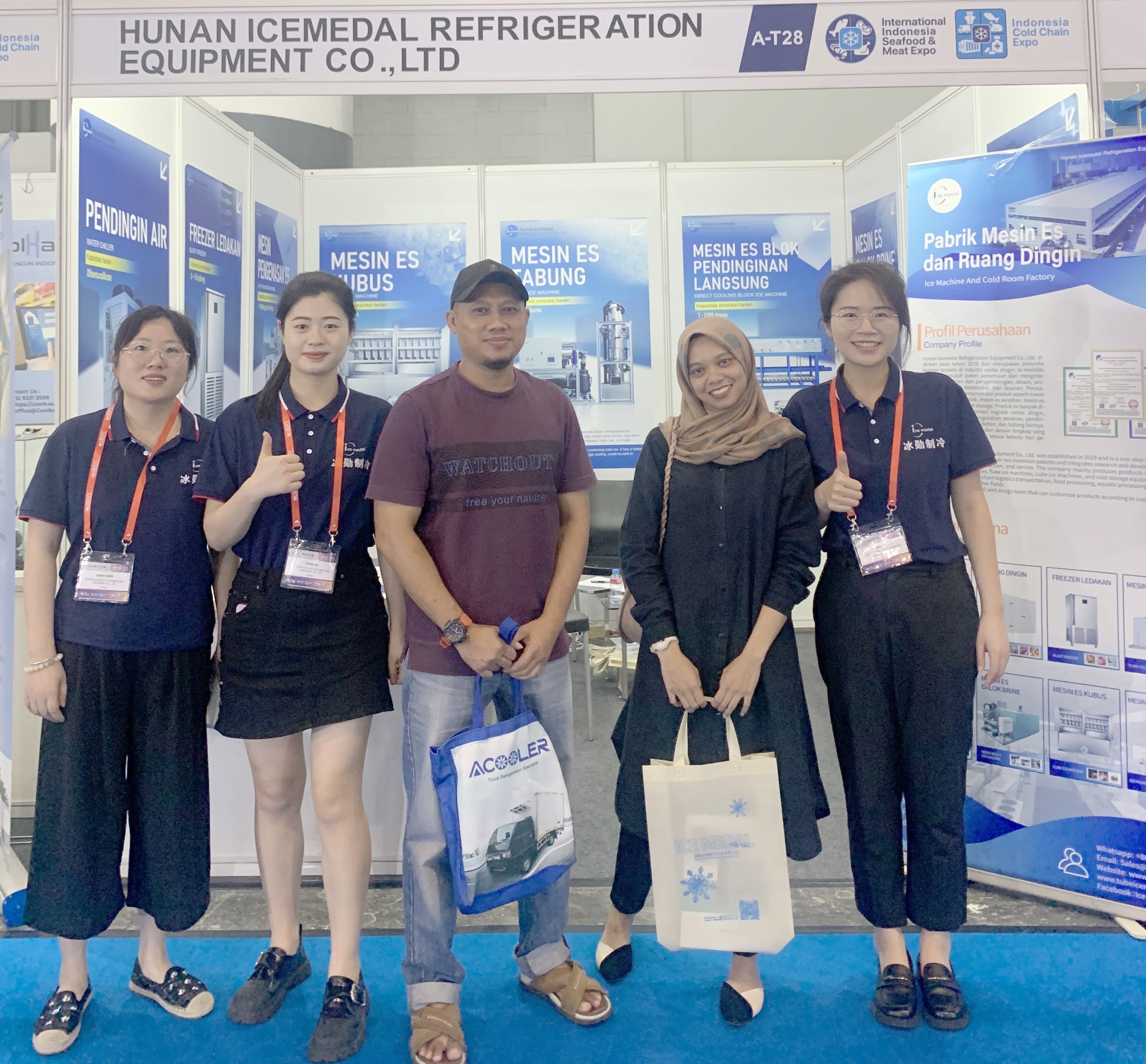 Gambar Ekspo Rantaian Sejuk IISM & Indonesia