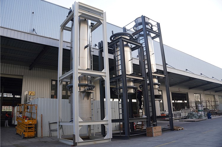 Mesin ais tiub ammonia 