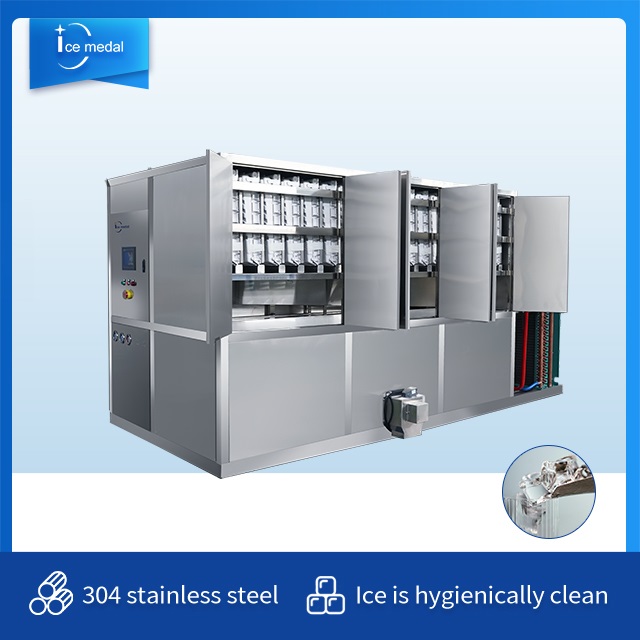 Icemedal IMC5 5 Tan Mesin Pembuat Ais Kiub Membuat Mesin Ais untuk Dimakan
