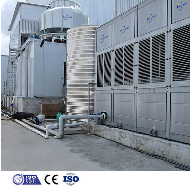 Icemedal Auto Ice Raking System Flake Ice Maker Mesin