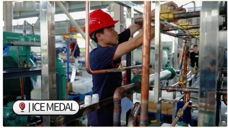 Bengkel pengeluaran ais