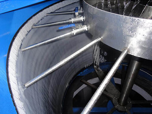 Sistem Penyemburan Air Mesin Ice Flake 