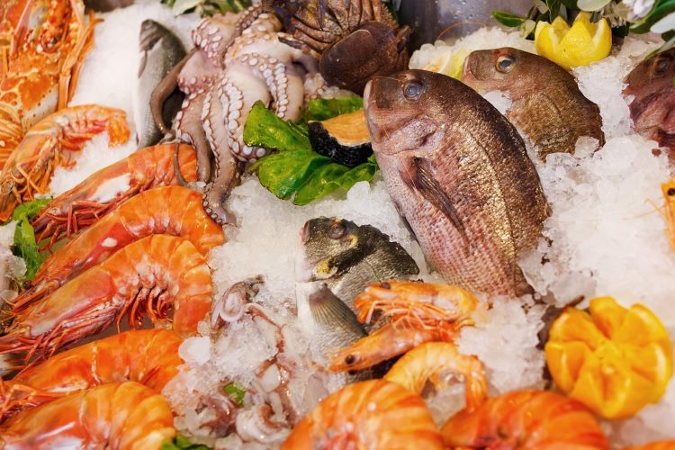 mesin ais serpihan untuk makanan laut