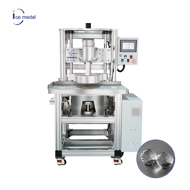 Icemedal Crystal Crystal Ball Ice Make Machine Untuk Whiskey / Cocktail / Wain