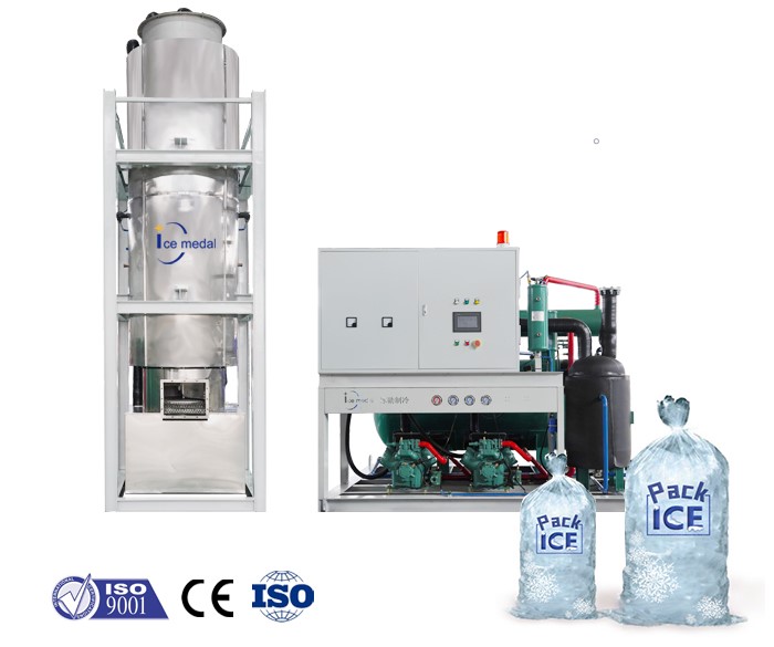 máquina de hielo en tubo 20tan