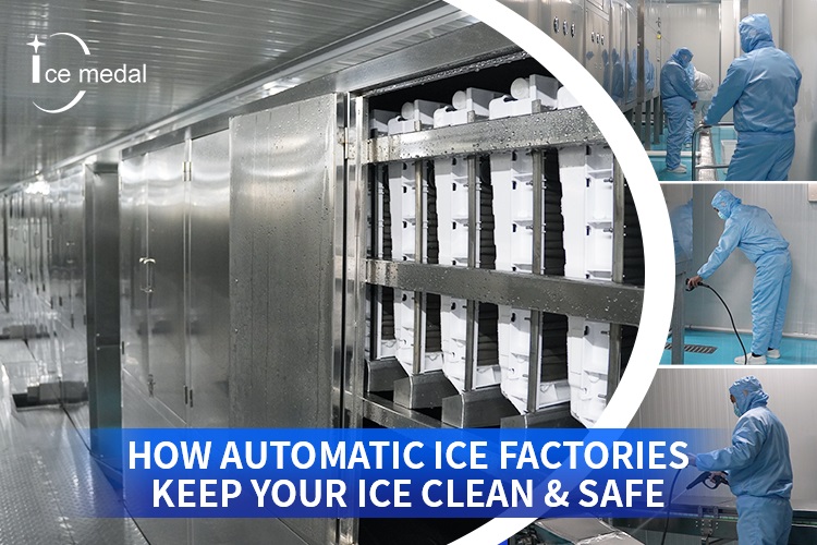 Bagaimana Kilang Ais Automatik Menjaga Ice Anda Bersih & Selamat
