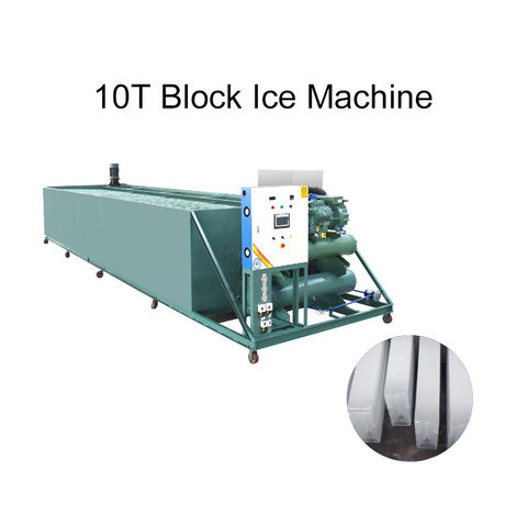 Icemedal IMB10 10tons Blok ais Blok Patung Blok Ice Block Macer untuk Ikan