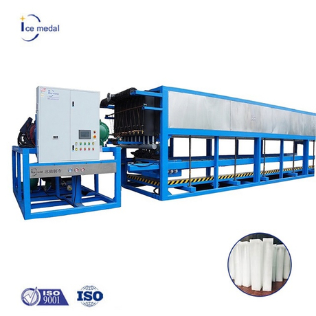 Icemedal 30 tan mesin pembuatan ais blok automatik dengan peranti tekan ais