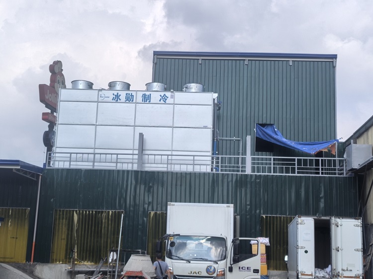 Loji ais tiub 100tons di Filipina