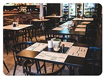 ais kiub untuk restoran