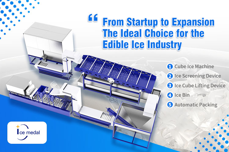 Dari permulaan hingga pengembangan: pilihan ideal untuk industri ais yang boleh dimakan