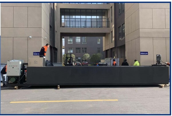 unit suntikan air mesin ais blok