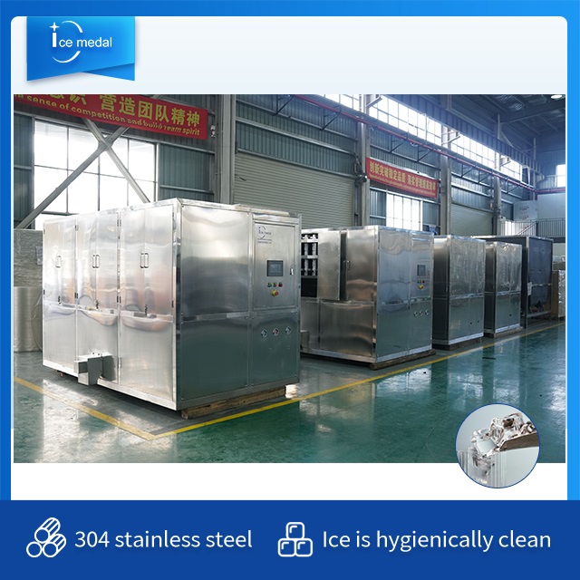 Icemedal IMC5 5 Tan Mesin Pembuat Ais Kiub Membuat Mesin Ais untuk Dimakan