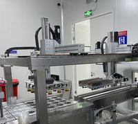 Barisan pengeluaran cawan ais automatik ais untuk kedai rantai