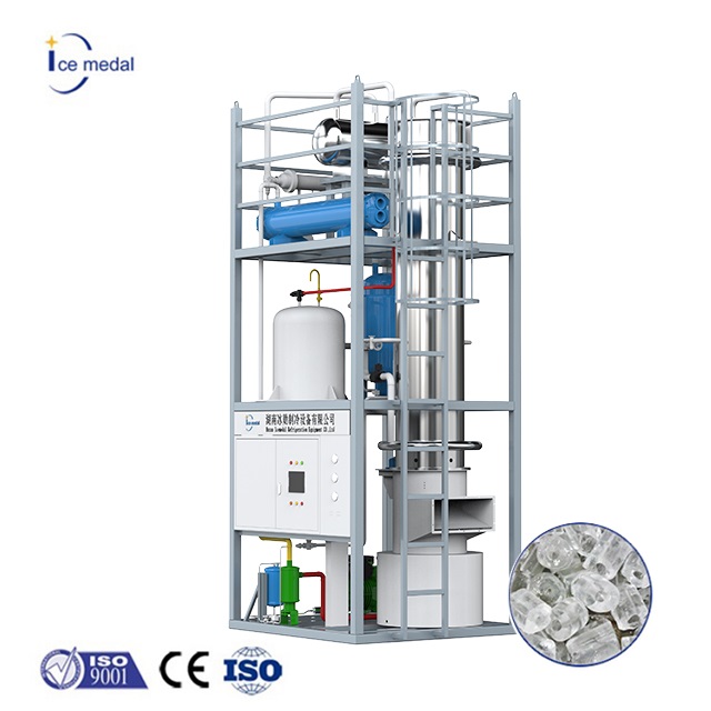 Icemedal disesuaikan 30 tan sehari Perindustrian Tube Ice Machine Harga Kilang dengan CE