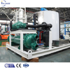 Icemedal Industrial 15 Ton Per Hari Mesin Ice Flake dengan Pemampat Jenama