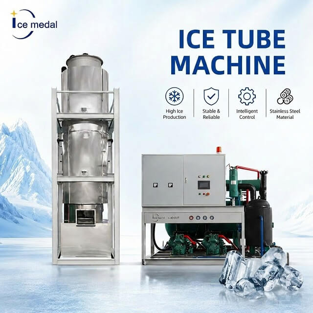 Mesin Ais Tiub Icemedal IMT20 20 Tan Sehari Untuk Dijual Filipina